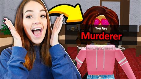 Girlfriend Plays Roblox Mm2 For The First Time Youtube