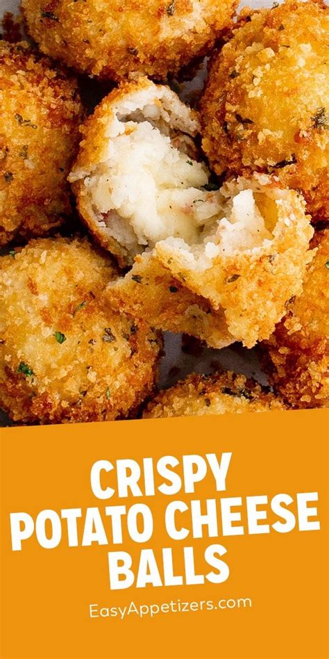 Crispy Fried Potato Cheese Balls Recipe Potato Cheese Balls Cheese