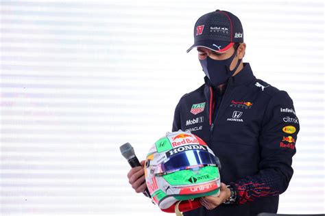 Conoce El Casco Que Usar Checo P Rez En El Gp De M Xico Publimetro