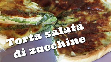 Torta Di Zucchine Illustrazione Ticinese YouTube