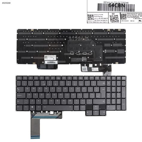 Teclado de ordenador portátil para Lenovo Legion y730 17ich y740 17