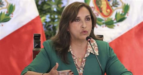 Dina Boluarte Hizo Un Llamado Al Congreso A Que Apruebe El Proyecto De