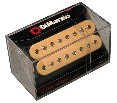 DiMarzio DP819 D Activator 8 String Guitar Humbucker Neck Reverb