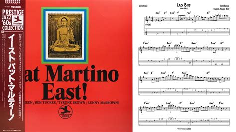 Lazy Bird Pat Martino Jazz Guitar Transcription Youtube