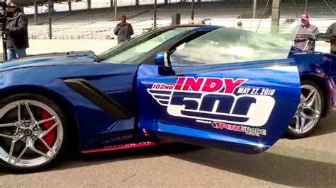 Official Pace Car Unveiled For 102nd Running Of The Indianapolis 500