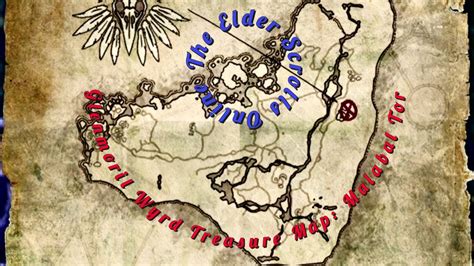 ESO Glenmoril Wyrd Treasure Map Malabal Tor The Elder Scrolls