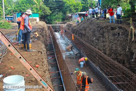 Alcaldía de Managua supervisa proyecto de mejoramiento vial y drenaje