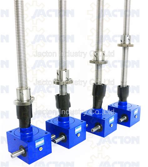 50kn Capacity Higher Lifting Speeds Screw Jacks With Ball Screws 50kn