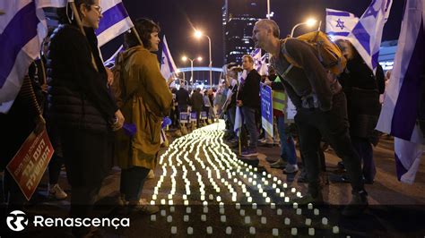 Nova Manifesta O Mobiliza Milhares De Israelitas Contra Reforma