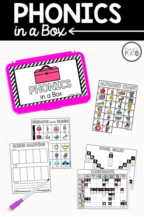 Phonics In A Box Phonics Easy Learning Activities Phonics Lessons