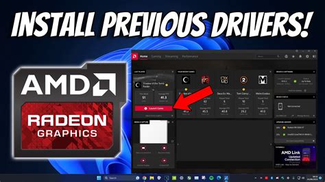 Install Previous Amd Drivers Downgrade To Older Amd Driver Version
