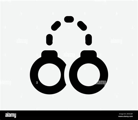 Jail Prison Handcuff Stock Vector Images Alamy