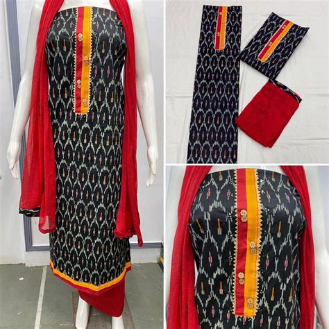 Printed Cotton Unstitched Suits At Rs 750set Unstitched Cotton Suit