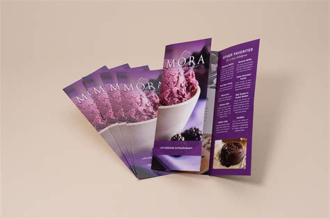 Custom Restaurant Brochure Printing Greenerprinter