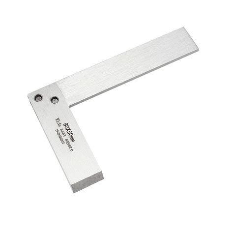 Buy Sourcing Right Angle Ruler 80x50mm Precision Ground Hardened Steel