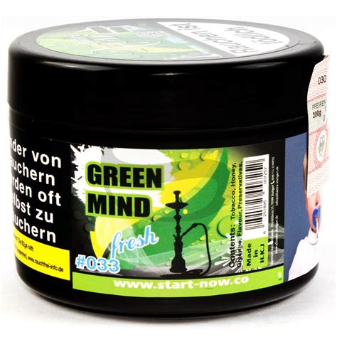 Start Now Gold Green Mind Fresh Shisha Tabak Kaufen Shishame De