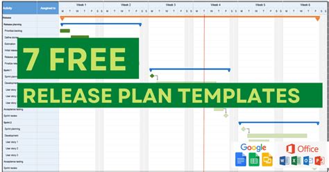 7 Free Release Plan Templates Word Excel Powerpoint