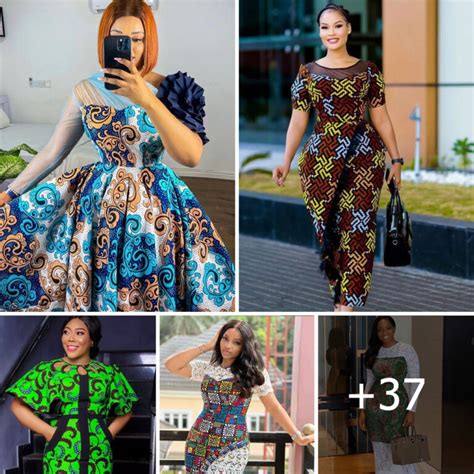 40 Fascinating Ankara Short Gown Dress Styles For A Stylish And