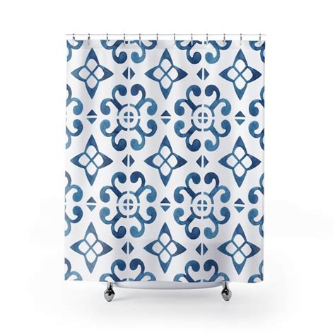 Extra Long Shower Curtain Etsy