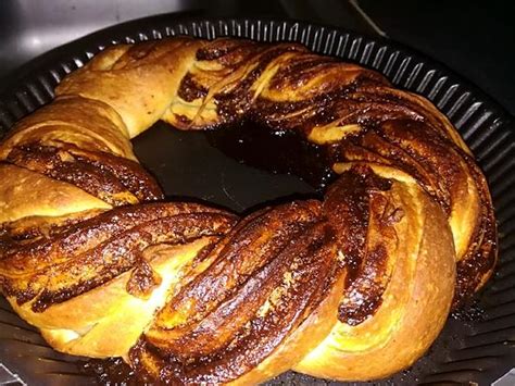 Recette De Couronne Brioche Tress Au Nutella