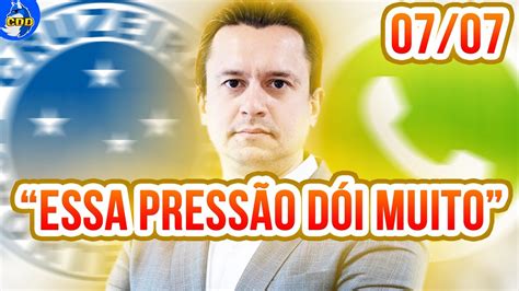 Urgente Outro Udio Vazado Presidente Do Cruzeiro S Rgio Santos