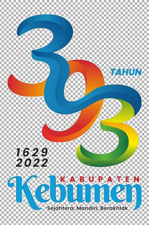 Logo Hut Kebumen Ke 393 Tahun 2022 Download Format Png