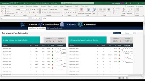 Plan Estratégico En Excel 📊 Planificación Estratégica En Excel♟️ Youtube