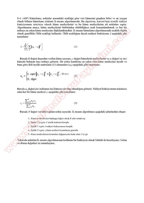 Matlab Programlama Vize Sorular Vize Ve Final Sorular Payla M Portal