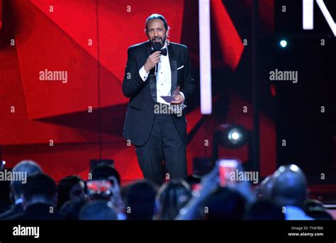 Juan Luis Guerra Accepts A Lifetime Achievement Award Onstage During