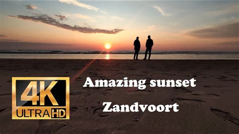 Watch😊 An Amazing Ambient Sunset Amsterdam Beach 🌊zandvoort