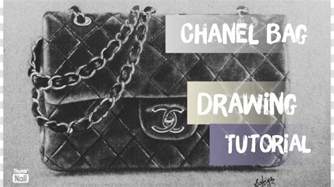 Chanel Bag Drawing Tutorial Drawing A Bag Step By Step Part One