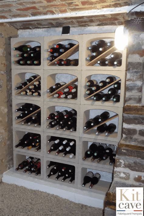 Cave Vin Bloc Vin Pour Le Stockage Des Bouteilles