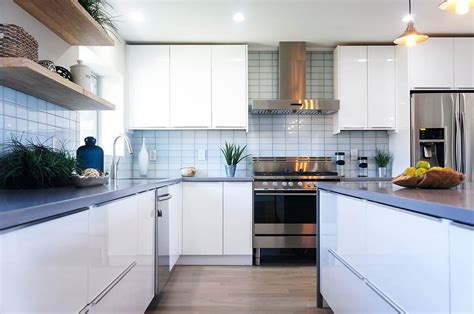 How To Design The Dream Kitchen White Gloss Euro Cabinets