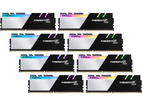 G.SKILL Trident Z Neo Series 64GB (8 x 8GB) DDR4 3600 F4-3600C14Q2 ...