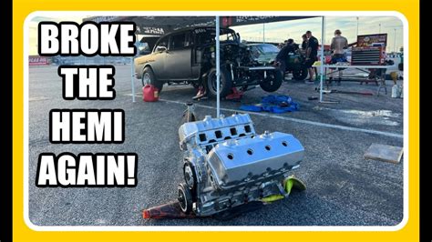 Parking Lot Engine Swap For Blasphemi Hot Rod Drag Week Day