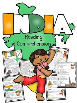 India Overview Reading Comprehension Worksheet Asia Country Study