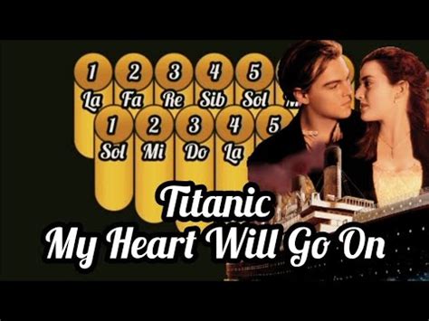 Tutorial y notas de zampoña de Titanic My Heart Will Go On YouTube