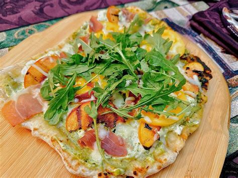 Prosciutto Peach Pizza Recipe