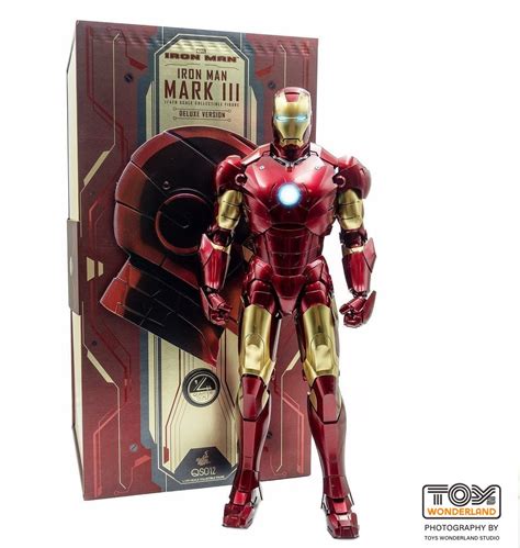 Hot Toys Iron Man Mark Iii Deluxe Quarter Scale Figure Qs012 1 4 Scale Town