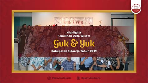 Highlight Pemilihan Duta Wisata Guk Yuk Kabupaten Sidoarjo Tahun 2019