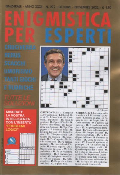 Abbonamento Enigmistica Per Esperti Cartaceo Bimestrale Italiano