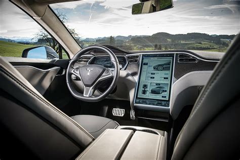 HD wallpaper: test drive, interior, Tesla Motors, speed, Tesla Model S ...