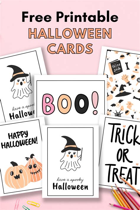 Free Printable Halloween Cards — Gathering Beauty