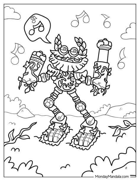 20 My Singing Monsters Coloring Pages Free Printables