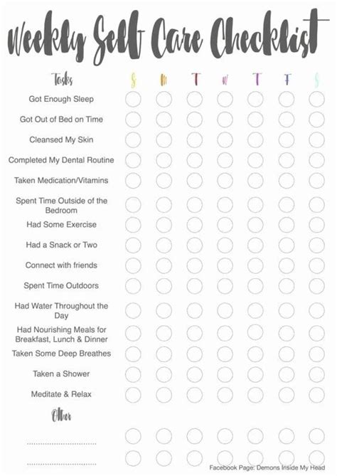 20 Personal Wellness Plan Template