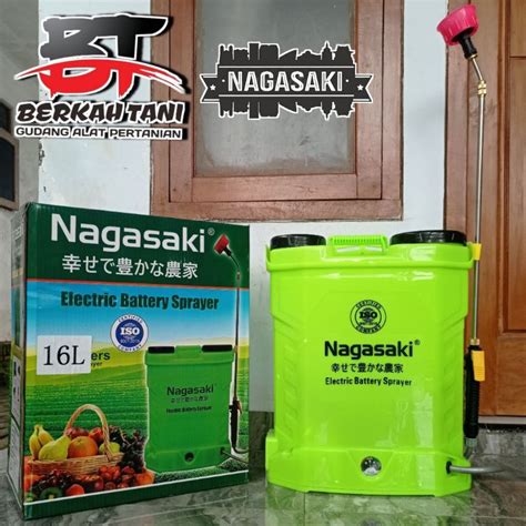 Jual Sprayer Elektrik Nagasaki Liter New Tangki Sprayer