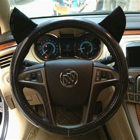 Buy Wholesale Ears Ostrich Grain PU Leather Universal Car Steering