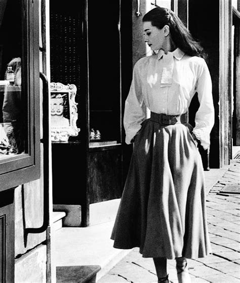 Audrey Hepburn In Roman Holiday 1953 Одри хепберн Стиль пятидесятых