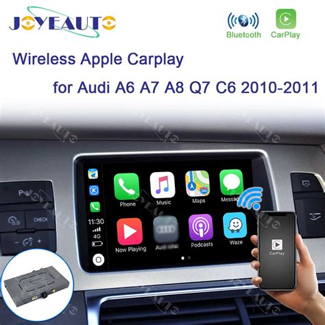 Joyeauto Wireless Apple Carplay For Audi A6 A7 A8 Q7 C6 2010 2011