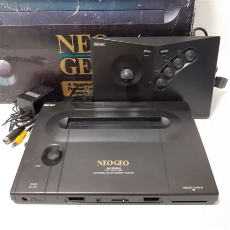 Console SNK Neo Geo AES Japan Ver Neogeo System Cartouche N178647 Box